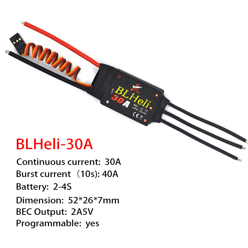 1-3Pcs Brushless ESC BLHeli 20 - огляд і ціна Fpv Drone Quadcopter
