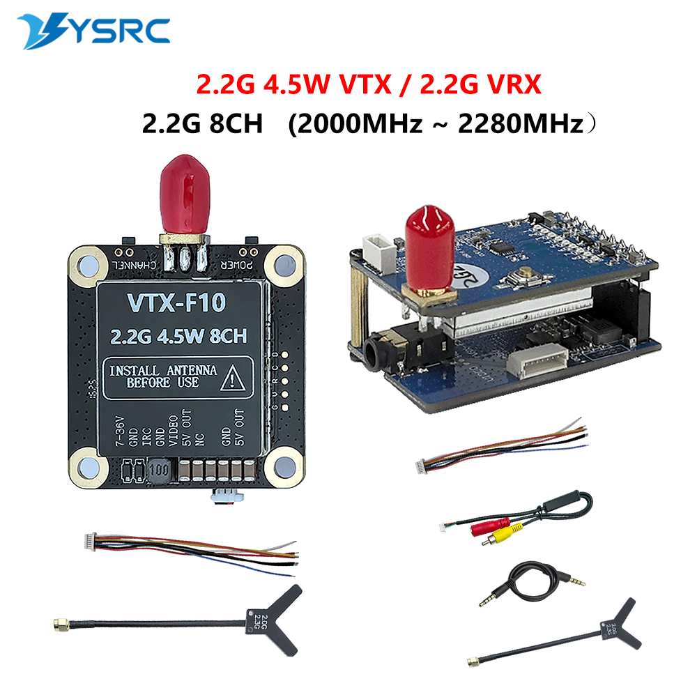 2.0-2.2G 4.5W VTX 8CH FPV Vide - огляд і ціна Fpv Drone Receiver