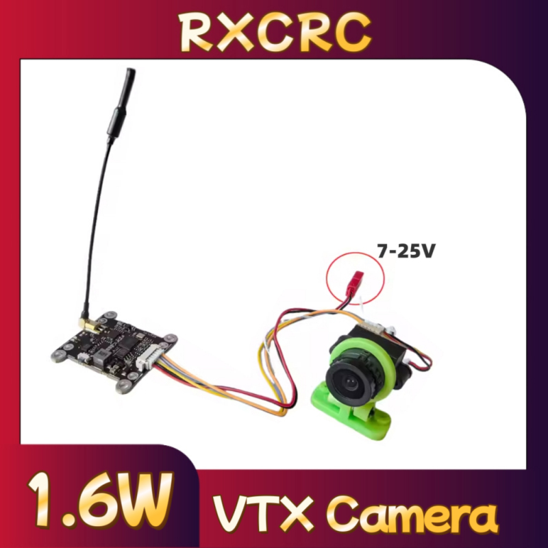 RXCRC 5.8G Module 48CH 1.6W VT - огляд і ціна Fpv Drone Receiver