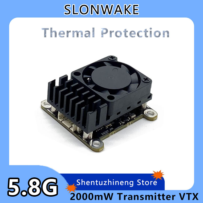 New upgrade 5.8Ghz 2W adjustab - огляд і ціна Fpv Drone Receiver