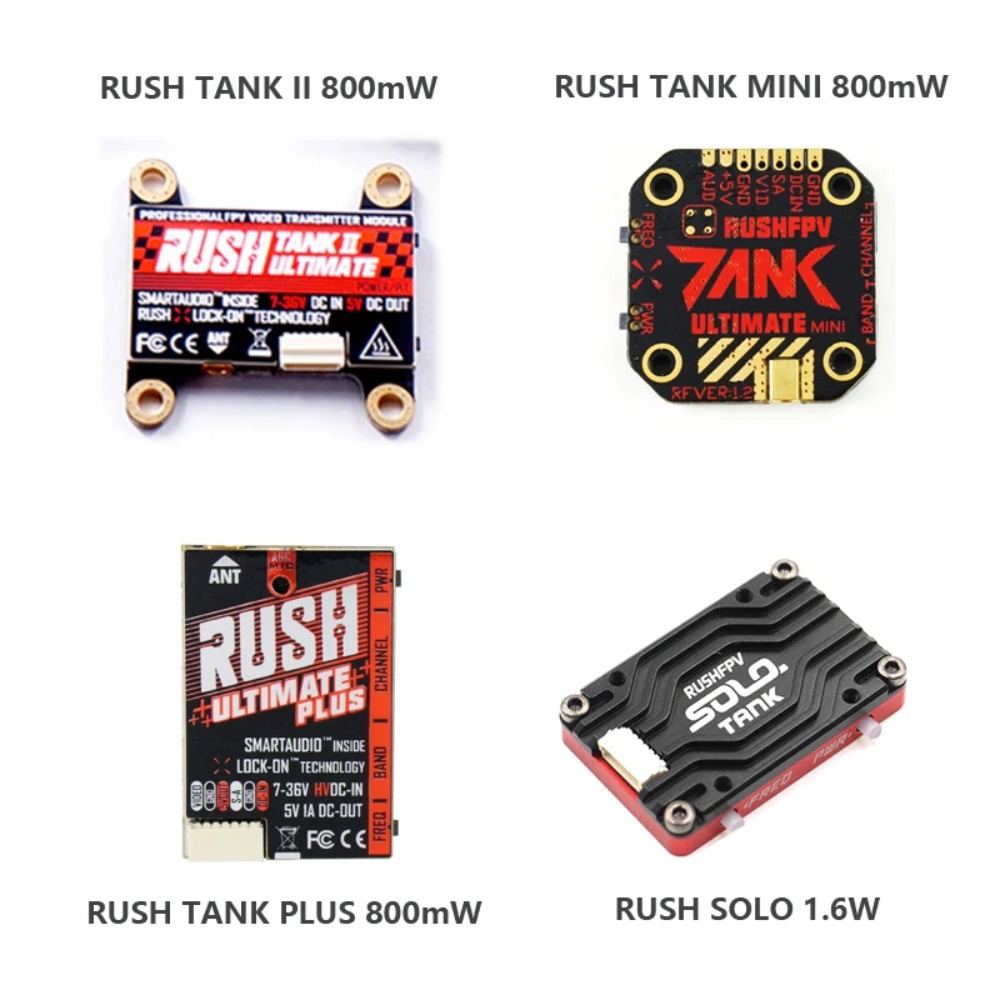 RUSH TANK Ultimate II/Mini/PLU - огляд і ціна Fpv Drone Frame