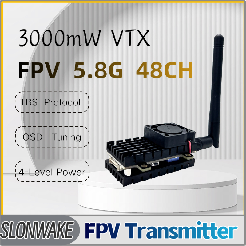 SLONWAKE 5.8G 3000mW Simulatio - огляд і ціна Fpv Drone Receiver