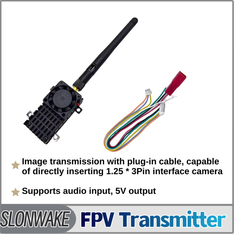 SLONWAKE 5.8G 3000mW Simulatio - огляд і ціна Fpv Drone Receiver