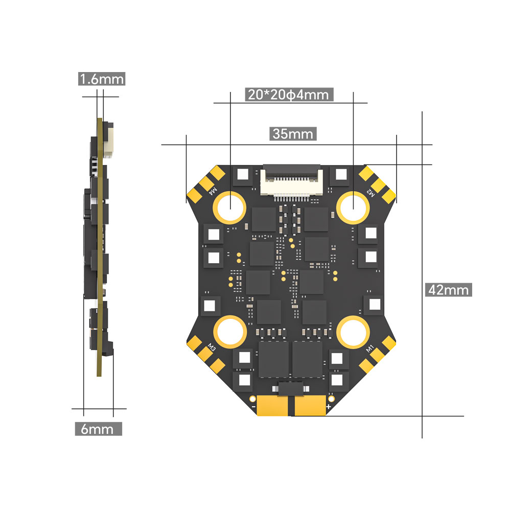 iFlight Borg F7 Mini Stack Fli - огляд і ціна Fpv Drone Flight Controller
